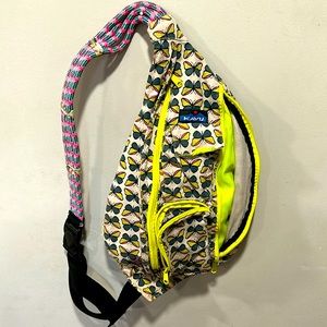 Kavu bag. Butterflies, bright colors.